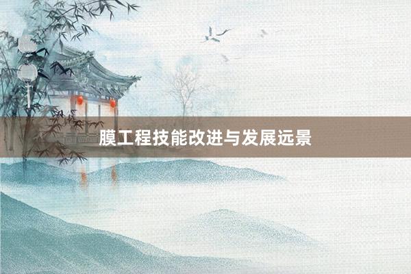 膜工程技能改进与发展远景